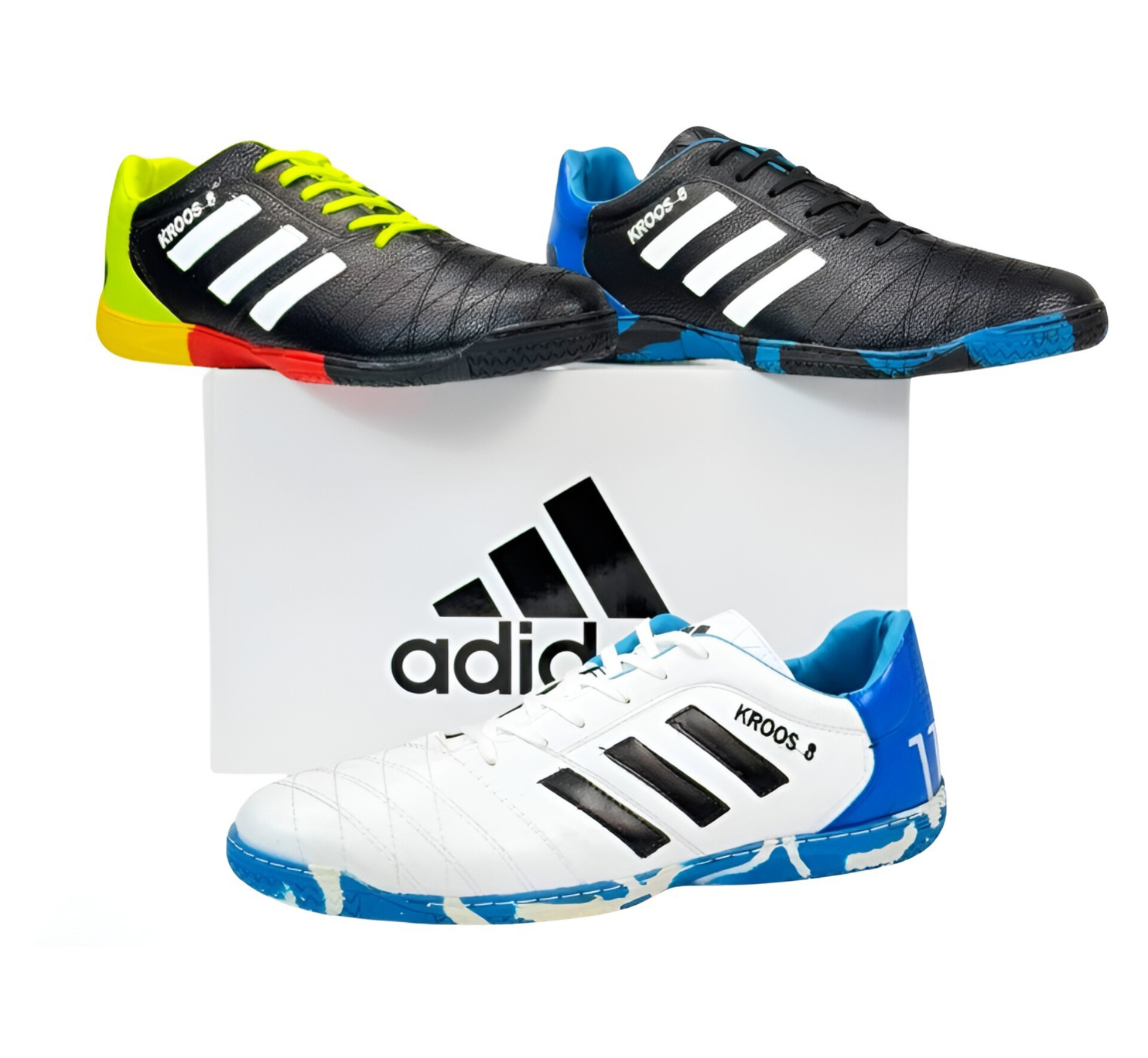کفش فوتسال آدیداس کروس COMPLEX Adidas kroos  کمپلکس زيره رابر مدل کتانی سالنی بزرگسالان