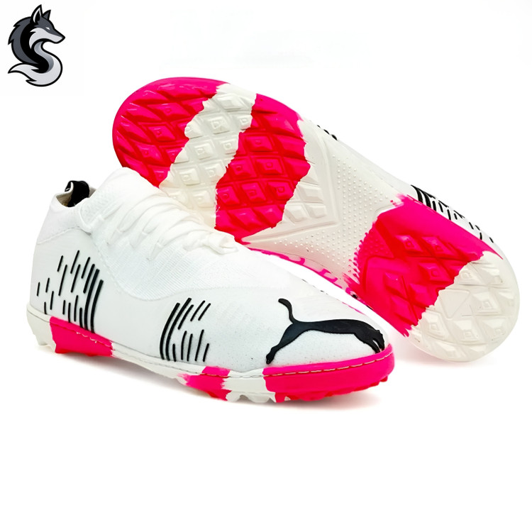 کفش فوتبال ریز استوک پوما فیوچر Puma Future زیره TPU استخوانی دهنه بافتی مدل کتانی چمن مصنوعی نوجوانان