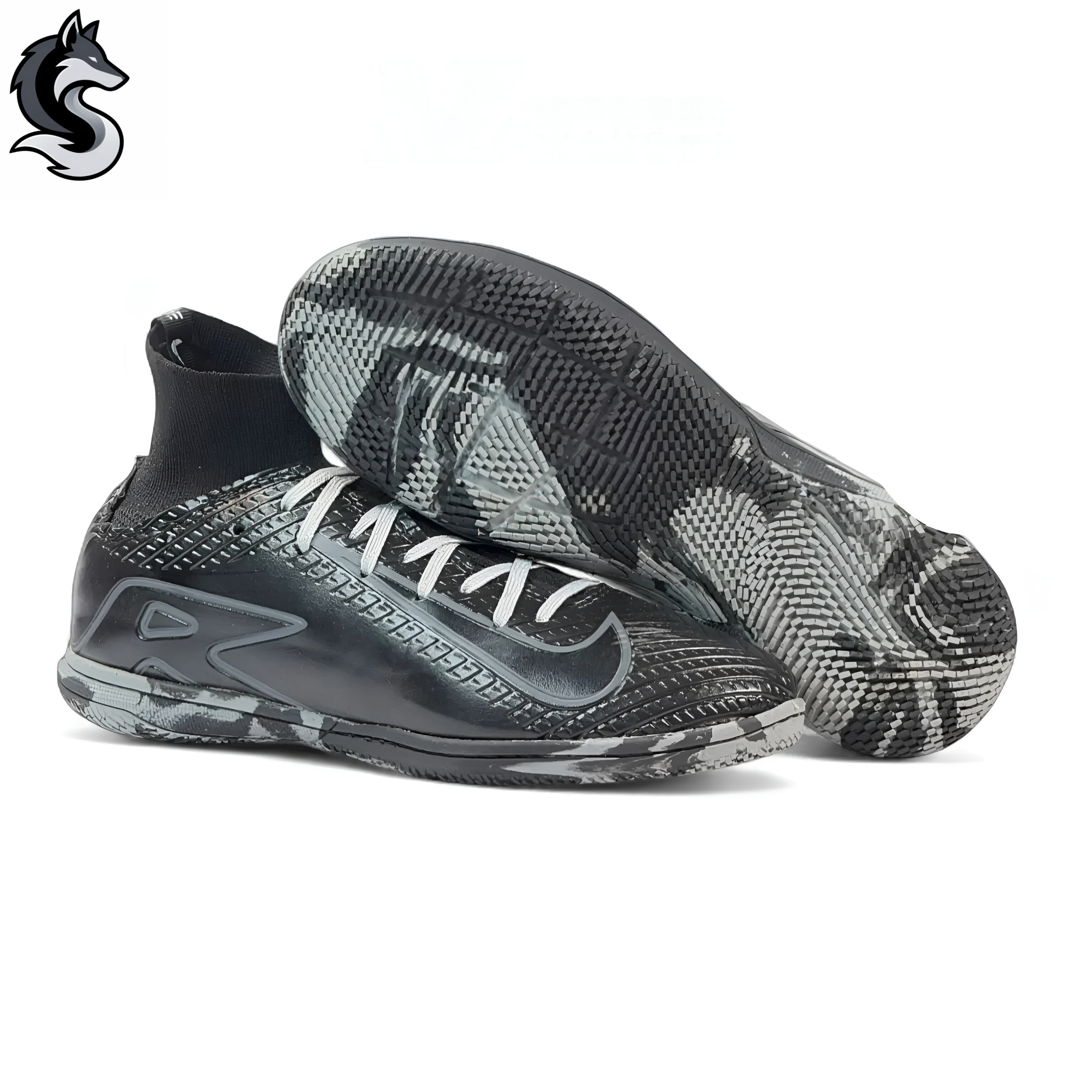 کفش فوتسال نایک ویپور COMPLEX Nike VAPOR کمپلکس زيره رابر ساق دار مدل کتانی سالنی بزرگسالان