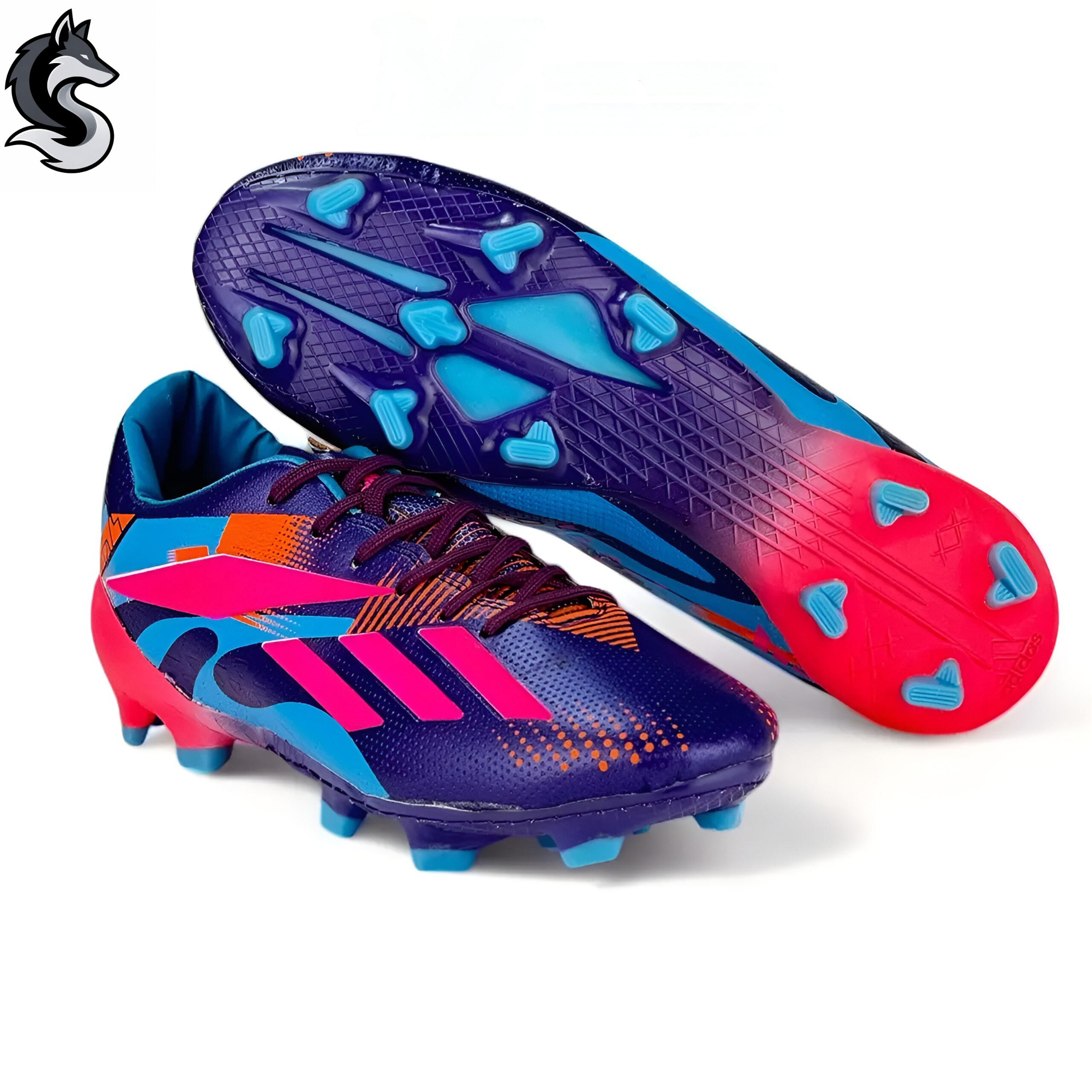 کفش فوتبال استوک آدیداس مسی Adidas Messi زيره استخوانی مدل کتانی چمن بزرگسالان