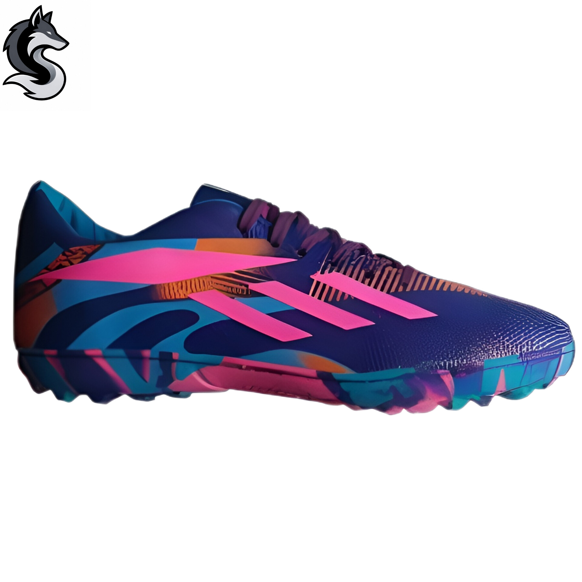 کفش ريز استوک آدیداس مسی کمپلکس COMPLEX Adidas Messi  زيره رابر مدل کتانی چمن مصنوعی بزرگسالان