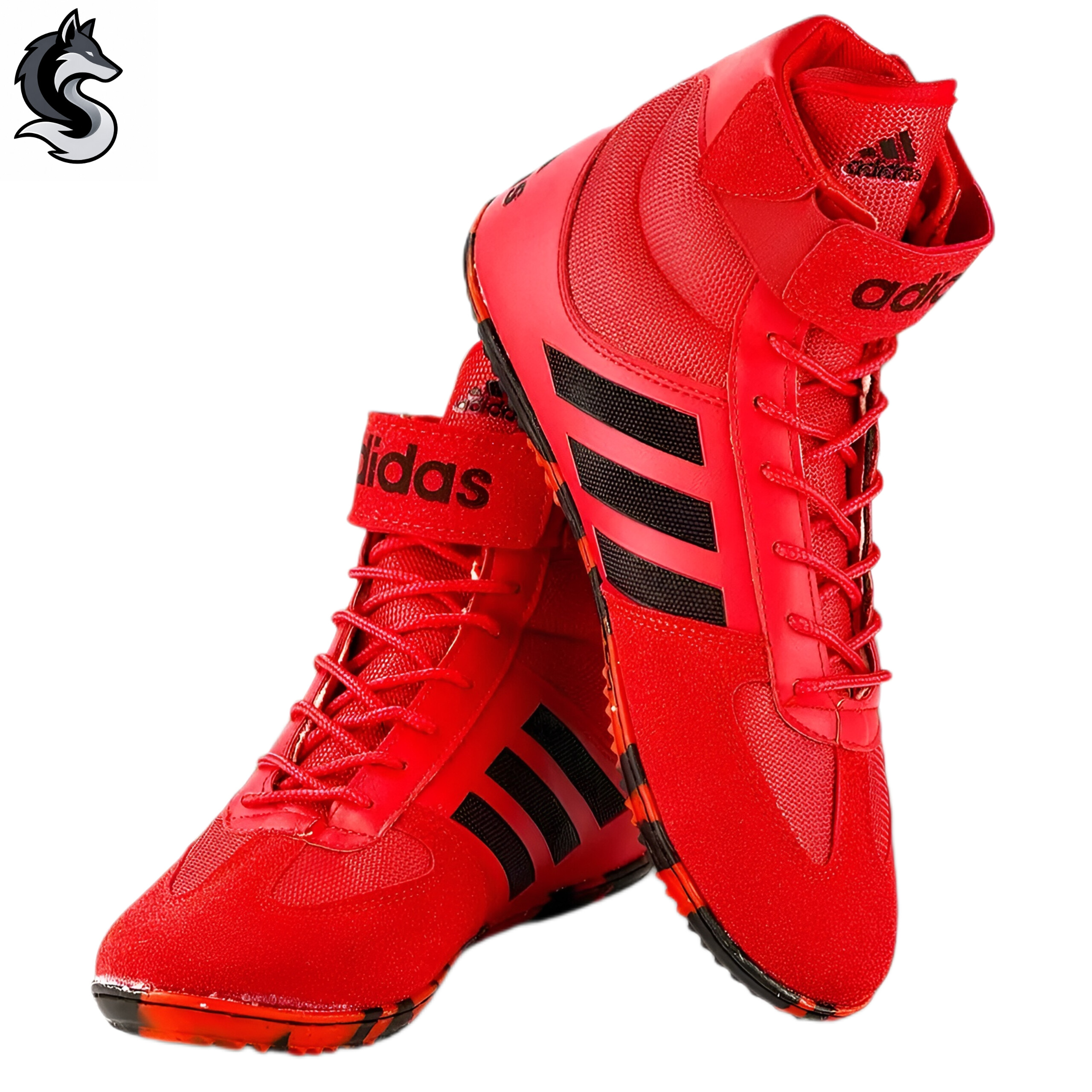 کفش کشتی آدیداس کمپلکس (Adidas Complex) - رویه اشبالت طبیعی پرزدار و کفه دوردوخت نوجوانان