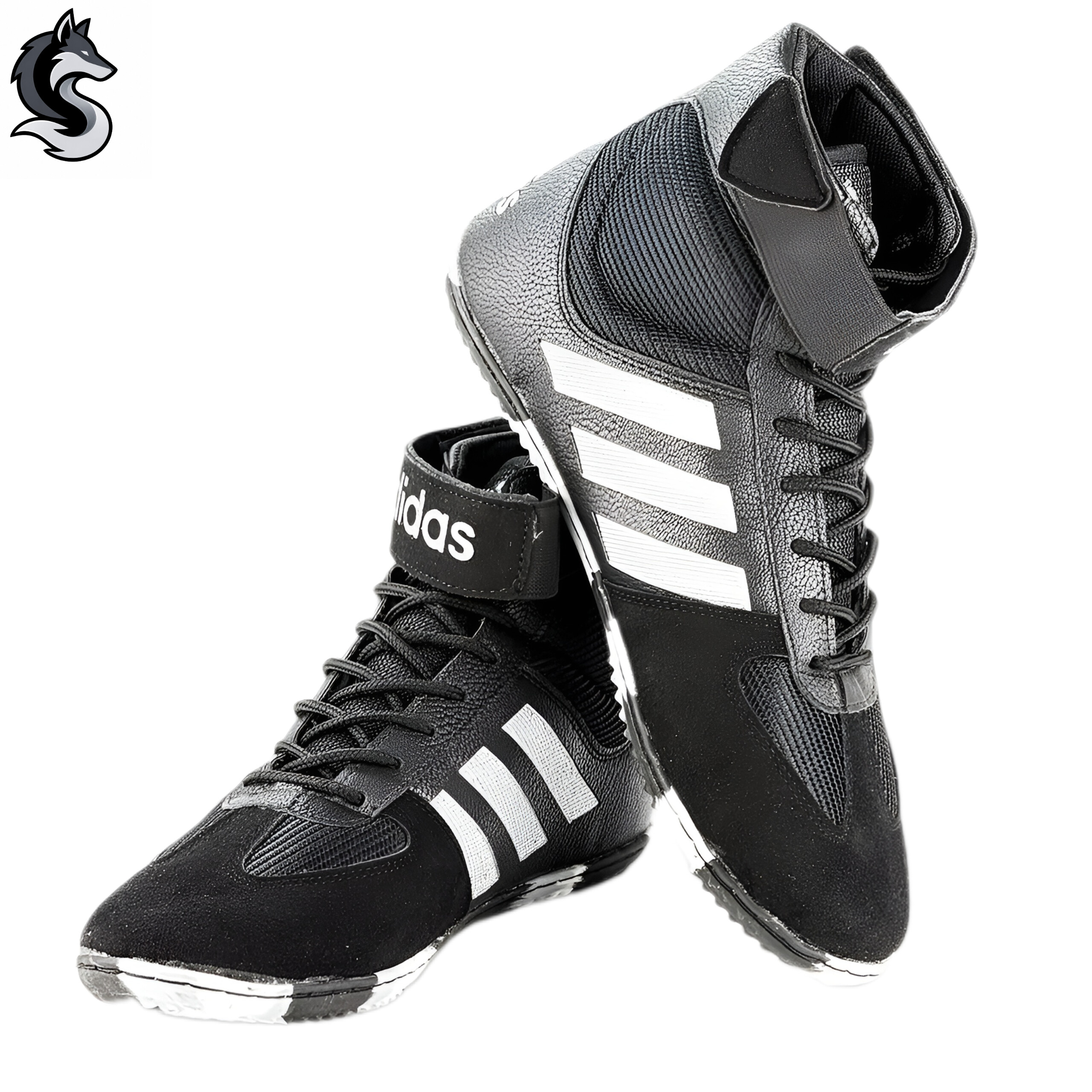 کفش کشتی آدیداس کمپلکس (Adidas Complex) - رویه اشبالت طبیعی پرزدار و کفه دوردوخت کودکان