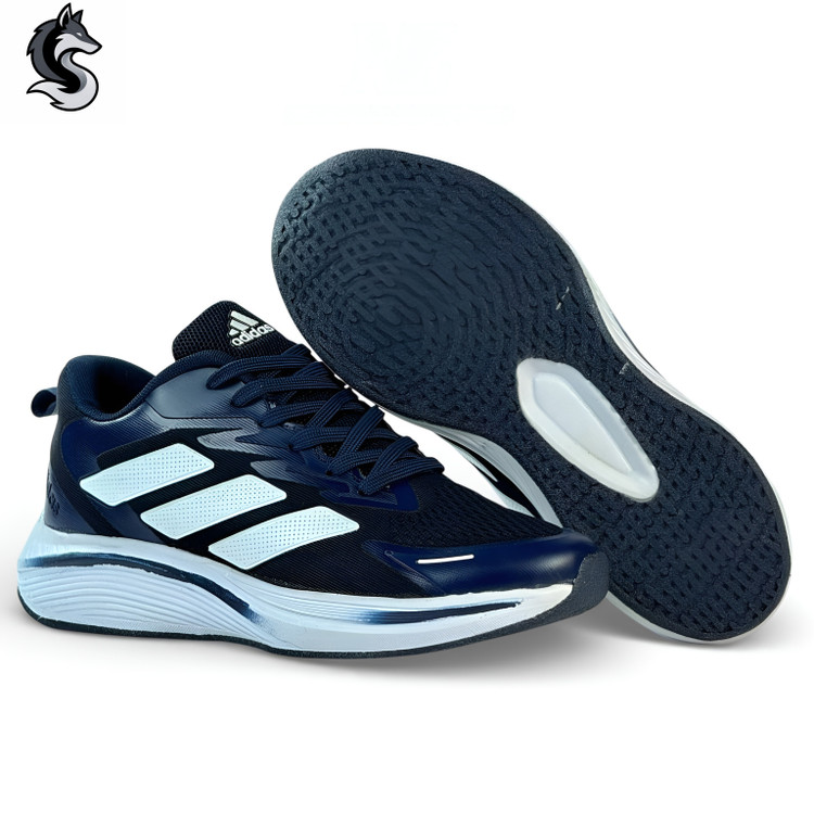 کتونی رانینگ آدیداس (Adidas) مدل ورزشی - فوقسبک با زیره شوکگیر بوست و رویه بافت اسپیسر نوجوانان